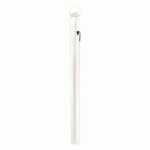 POTELET AMOVIBLE PRIMABLOC 3 CLÉS ID.BOULE ZINC BLANC 9010 - PROCITY