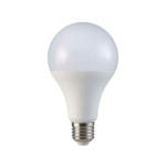 V-TAC - PRO VT-233 AMPOULE À PUCE LED SAMSUNG SMD LAMPE 20W E27 120LM/W A80 BLANC CHAUD 3000K - SKU 21237 - BLANC