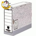 BOÎTE D'ARCHIVES AUTOMATIQUE BANKERS BOX® SYSTEM - FORMAT A4 - DOS DE 10 CM - LOT DE 20