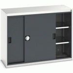 BOTT 1 ARMOIRE VERSO PORTES COULISSANTES AVEC 2 TABLETTES 1300X550X1000_BOTT