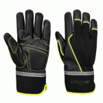LOT DE 2 - PORTWEST A753 GANT MÉCANIQUE COLD 450 PU IMPERMÉABLE NOIR - TAILLE XXL