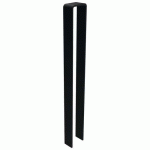 POTELET EN U HOOPER MÉTAL HAUTEUR 1 M - NOIR 9005 - BUTON DESIGN