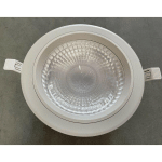 TRAJECTOIRE - PLAFONNIER DOWNLIGHT LED 22W BLANC ARCHITECTURAL Ø 230MM 3000K 230V NON-DIMMABLE IK08 IP44 THUNDER 003763