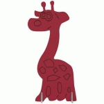 CLAUSTRA GIRAFE CERISE