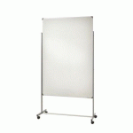 CLOISON ACOUSTIQUE GARY FEET SUR ROULETTE - GRIS