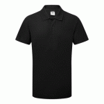 LOT DE 4 - PORTWEST ES210 ES1 ESSENTIAL POLO M/C NOIR - TAILLE S