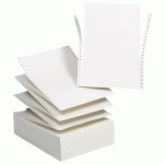PAPIER LISTING TRAITEMENT DE TEXTE EXACOMPTA 1 EXEMPLAIRE 70 G 240 X 280 MM - 2000 FEUILLES
