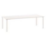 BUREAU DROIT 180 CM BLANC - PIÈTEMENT BLANC EXPRIM