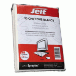 CHIFFON BLANC DOUX JELT - PAQUET DE 50