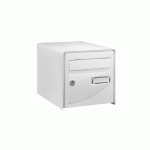 BOITE AUX LETTRES PROBAT SIMPLE FACE BLANC RAL 9016 - DECAYEUX - 125961