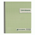LOT DE 5 - MANIFOLD LIVRAISON EXACOMPTA AUTOCOPIANT 21 X 18 CM 50 PAGES DOUBLE EXEMPLAIRES