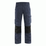 PANTALON DE TRAVAIL SERVICES STRETCH MARINE FONCÉ/NOIR TAILLE 58C - BLAKLADER