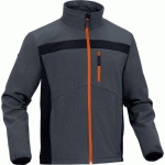 VESTE SOFTSHELL GRIS/ORANGE M LULEA2 - DELTA PLUS