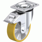 BLICKLE - ROULETTE PIVOTANTE À FREIN Ø 160MM BANDAGE POLYURÉTHANE PU 600KG - LK-ALTH 160K-FI