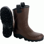BOTTES DE SÉCURITÉ FOURRÉES - PU AEROTECH S5 CI FO A E SR - MARRON - T48 DELTA PLUS
