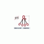 ELINGUE CHAINE 4 BRINS - EXTRÉMITÉ : ANNEAUX - CMU 26500 KG (CLASSE 80)