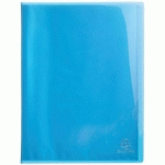 PROTÈGE-DOC. PP SEMI RIGIDE IDERAMA PP 60 VUES A4 BLEU CLAIR - EXACOMPTA