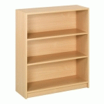 BIBLIOTHÈQUE BASSE 105X90 CM BOOK CASE PLUS HÊTRE