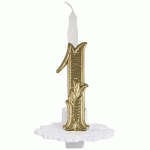 BOUGIE CHIFFRE ORDINAIRE N°1 X 10 FIRPLAST