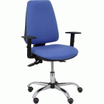CHAISE DE BUREAU ELCHE S 24 HORAS 5 ROUES - BLEU CLAIR - PIQUERAS Y CRESPO