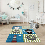 JADOREL - 160X230 - TAPIS ENFANT KID'S PIRATE MULTICOLORE 160X230 OEKO TEX® - MULTICOLORE