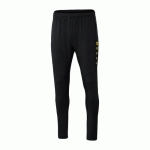 PANTALON D'ENTRAÎNEMENT DE FOOT - JAKO - PREMIUM NOIR/JAUNE