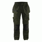 PANTALON DE TRAVAIL SERVICES STRETCH AVEC POCHES FLOTTANTES TAILLE 56 - BLAKLADER