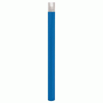 POTELET HAUT PROVINCE Ø 76 MM INOX BROSSÉ - ZINC BLEU 5010 - PROCITY