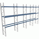 RACK 1 DÉPART + 3 SUIVANTS LXLXH 2700X11400X6000 1000KG 3 NIV - BITO