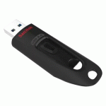 SANDISK CLÉ USB ULTRA 64 GO USB 3.0 (USB-A) NOIR