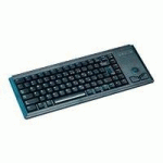 CHERRY G84-4400 TRACKBALL KEYBOARD CLAVIER FILAIRE MINIATURE, TRACKBALL, PS2, NOIR, AZERTY - FR