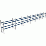 RACK 1 DÉPART + 6 SUIVANTS LXLXH 2700X19900X2500 800KG 2 NIV - BITO