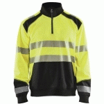 SWEAT COL CAMIONNEUR HAUTE-VISIBILITÉ TAILLE M - BLAKLADER