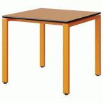 TABLE MALIBU 80X80 T5 SOUDÉ ST ANTIB ORAN U340/NO ORAN 1028