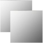 VIDAXL - MIROIRS MURAUX 2 PCS 60X60 CM CARR� VERRE