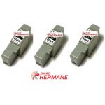 LOT DE 3 CARTOUCHES COMPATIBLE CANON BCI 24 NOIRE