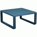 TABLE BASSE TONIO 80 X 80 CM - BLEU - PROLOISIRS