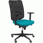 CHAISE DE BUREAU OSSA NEGRA - TURQUOISE - PIQUERAS Y CRESPO