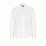 COTTOVER CHEMISE TWILL SLIM FIT HOMME - CERTIFIÉ GOTS BLANC - TAILLE 36