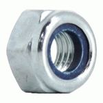 ECROU FREIN NYLSTOP ZINGUÉ CLASSE 8 M24 BOITE DE 25 - ULTIMA - ECRDIN985M24Z