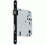 SERRURE MONOPOINT À LARDER PMR NOIR SÉRIE D45 PÊNE DORMANT AXE 120MM - VACHETTE - 22722000