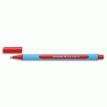 STYLO BILLE SLIDER EDGE - POINTE LARGE - CORPS TRIANGULAIRE CAOUTCHOUC - ENCRE ROUGE