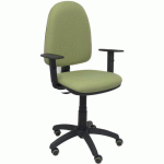 CHAISE AYNA BRAS RÉGLABLE - ROUE PARQUET - VERT OLIVE - PIQUERAS Y CRESPO