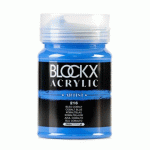 PEINTURE ACRYLIQUE FINE POT 500ML - BLEU COBALT