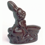 PLAQUE LAPIN CORBEILLE 2 EMPREINTES_382015 - MATFER