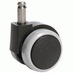 ROULETTES DESIGN POUR SOL DUR, GRAND MODÈLE, BLANC