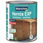 VERNIS - AQUA-POLYURÉTHANE - INTÉRIEUR EXTÉRIEUR - SATINÉ CHÊNE FONCÉ - 2,5L - EXP BLANCHON