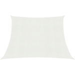 VIDAXL - VOILE D'OMBRAGE 160 G/M BLANC 3/4X2 M PEHD