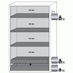 ARMOIRE S-PHOENIX TOUCHLESS-90 S90.196.120.FDAO GRIS - ASECOS