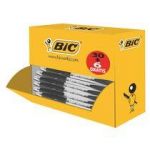 PACK DE 30 STYLOS BILLE ATLANTIS BIC RÉTRACTABLES + 6 OFFERTS - NOIR